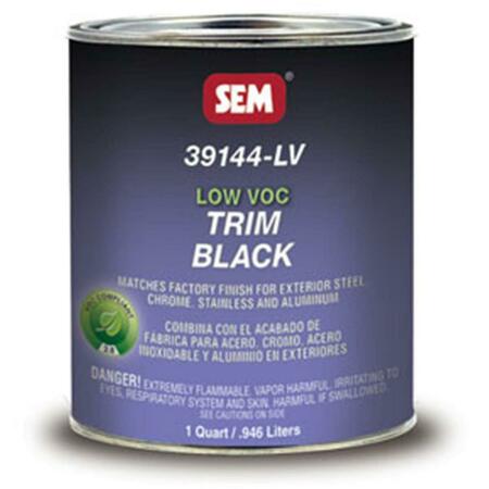 SEM Low Voc Trim- Black- Round Quart SEM-39144-LV